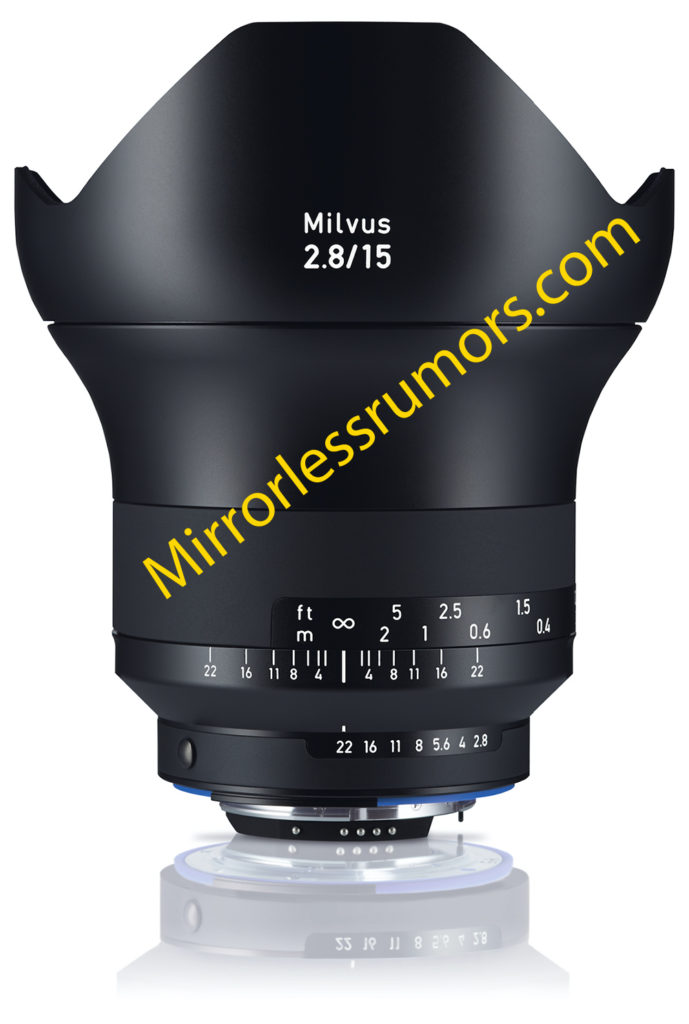 Leaked! Those are the three new Zeiss Milvus lenses for Nikon/Canon