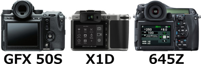assistant ugly adopt The exact Fuji GFX50 vs Hasselblad X1D and Pentax 645Z size comparison -  mirrorlessrumors