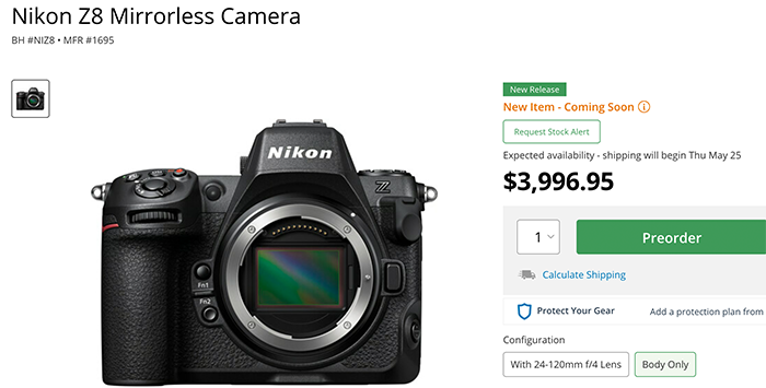 Officially announced: New Nikon Z8 - mirrorlessrumors