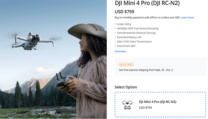 Buy DJI Mini 4 Pro - DJI Store